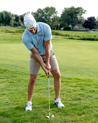 Thumbnail for Bigga Balls Men's Golf Polo
