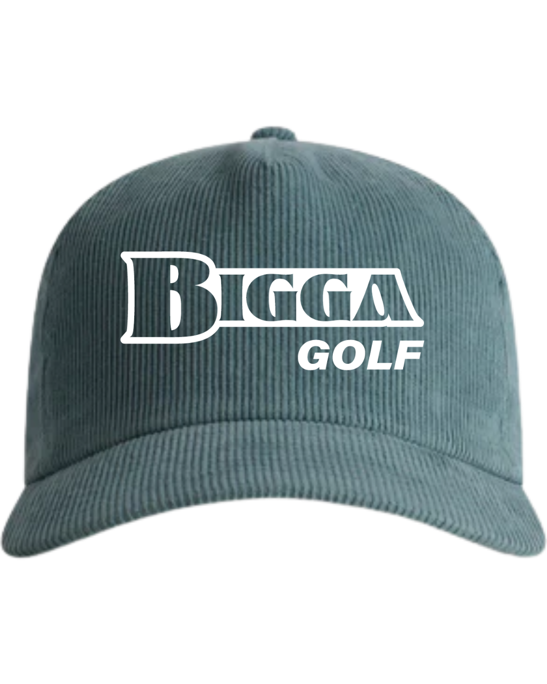 Bigga Golf Stone Blue/White Corduroy Cap