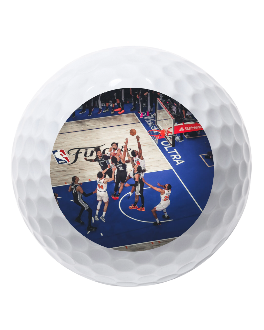 LIMITED EDITION: New York Knicks NBA Finals Golf Balls - White (1 Dozen)