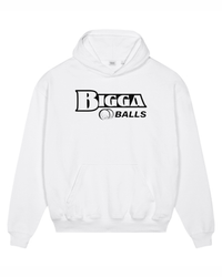 White Bigga Balls Golf Unisex Hoodie