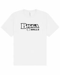 White Bigga Balls Golf Unisex Heavyweight T-Shirt