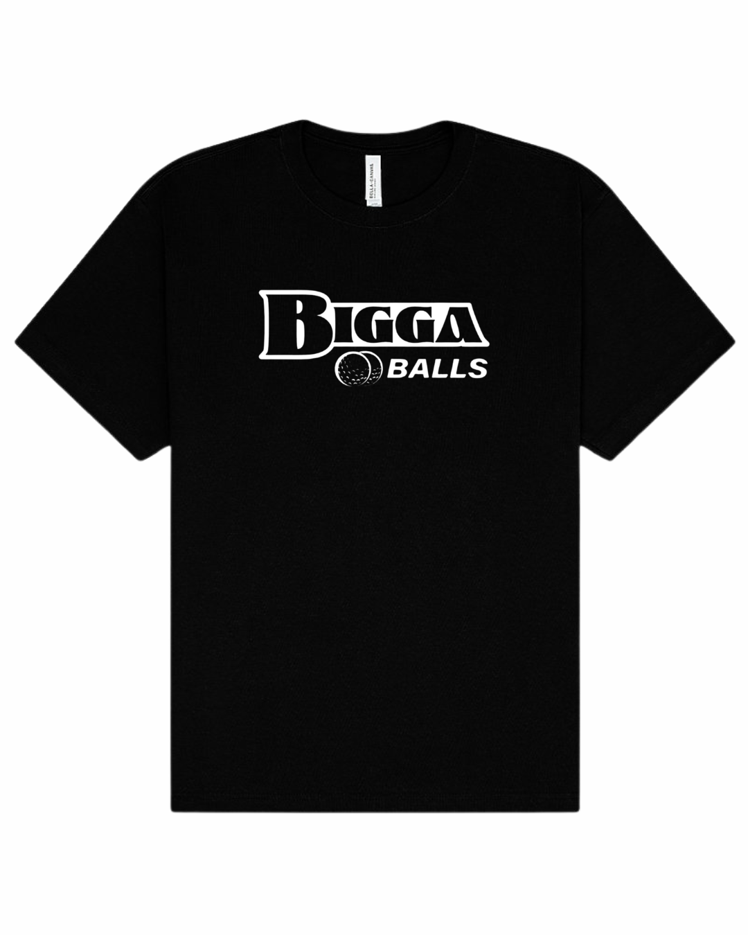 Black Bigga Balls Golf Unisex Heavyweight T-Shirt