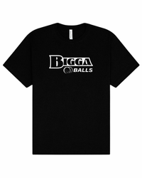 Black Bigga Balls Golf Unisex Heavyweight T-Shirt