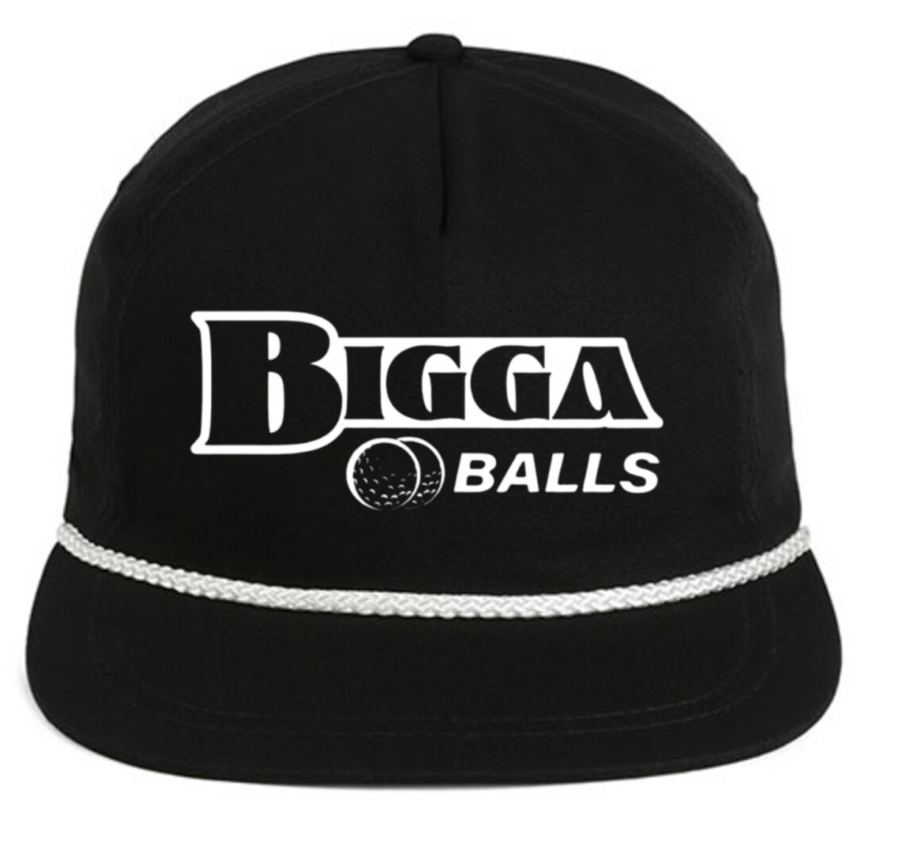 The Original Black Bigga Balls Rope Hat