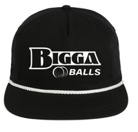 The Original Black Bigga Balls Rope Hat