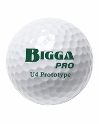 Bigga Pro U4 Prototype Golf Balls - White (1 dozen)
