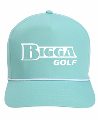 Bigga Golf Sea Green/White Rope Cap