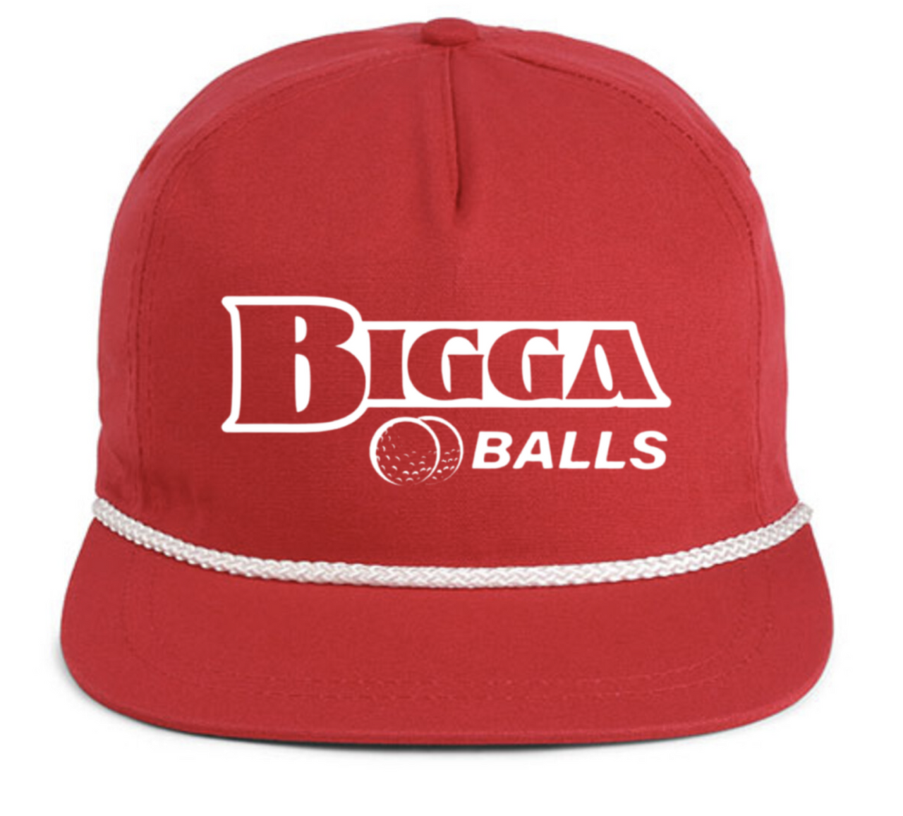 The Original Red Bigga Balls Rope Hat