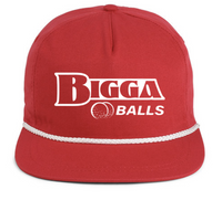 The Original Red Bigga Balls Rope Hat