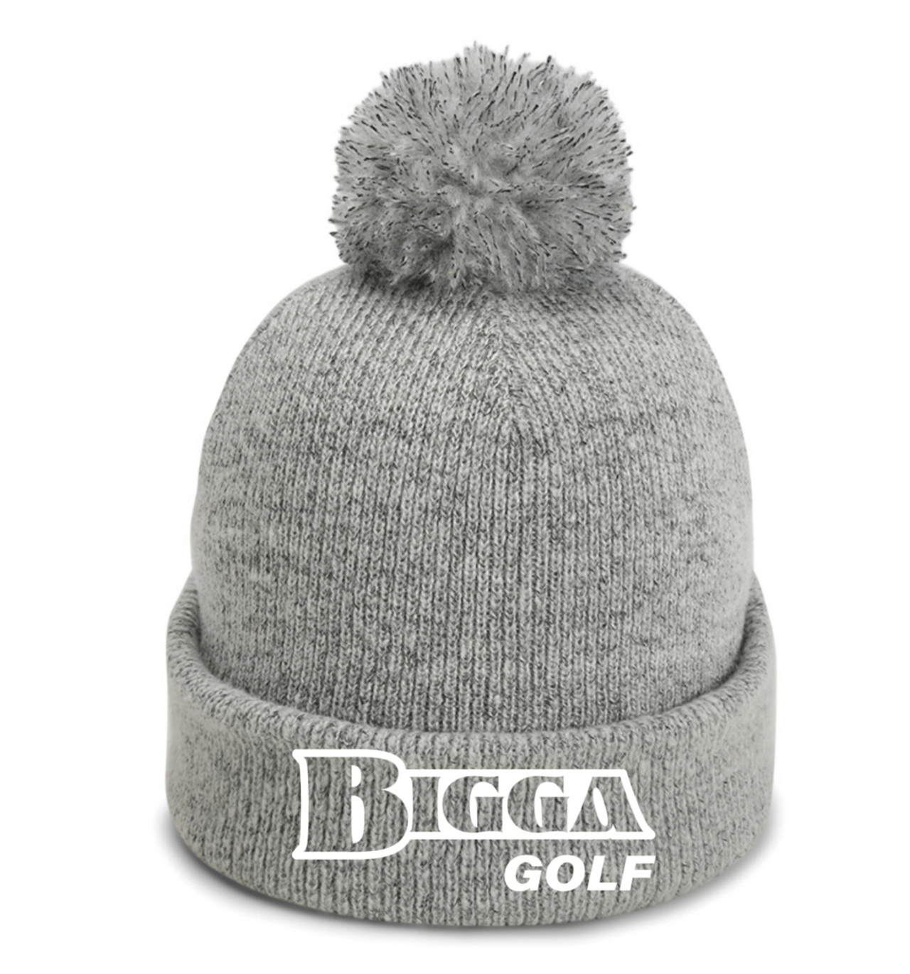 The Bigga Grey Mammoth Knit Hat